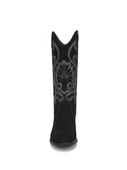 Blowfish Malibu Black Stutter Regular Fit Western Boots - Image 6 of 7