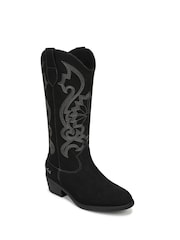 Blowfish Malibu Black Stutter Regular Fit Western Boots - Image 7 of 7