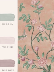 Laura Ashley Blush Eglantine 10M Wallpaper - Image 4 of 4