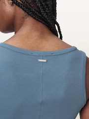 AllSaints Blue Katarina Tank - Image 3 of 7