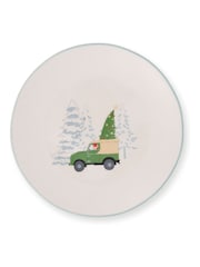 Sophie Allport Natural Home for Christmas Stoneware Small Side Plate - Image 3 of 3
