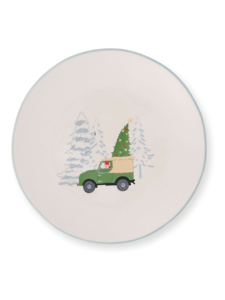 Sophie Allport Natural Home for Christmas Stoneware Small Side Plate - Image 3 of 3 Sophie Allport Natural Home for Christmas Stoneware Small Side Plate - Image 3 of 3