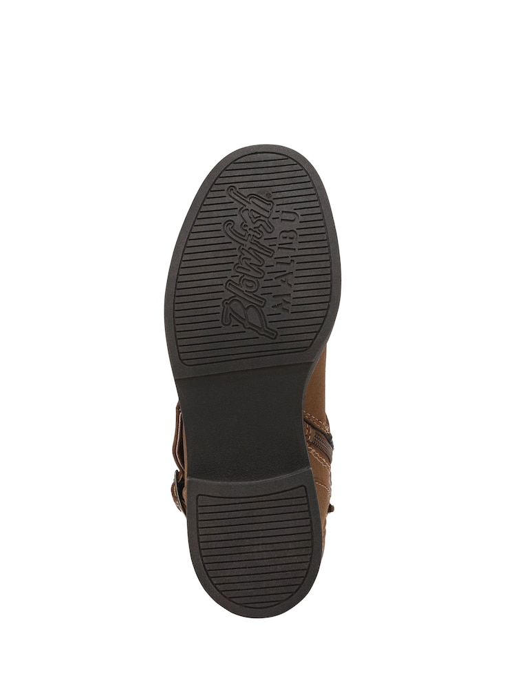 Blowfish Malibu Brown Venice 2 Regular Fit Biker Boots - Image 7 of 7 Blowfish Malibu Brown Venice 2 Regular Fit Biker Boots - Image 7 of 7