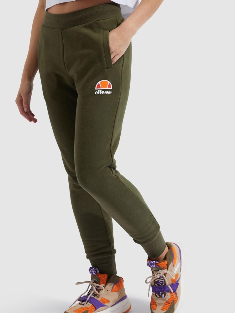 Ellesse™ Khaki Green Queenstown Joggers - Image 1 of 4 Ellesse™ Khaki Green Queenstown Joggers - Image 1 of 4