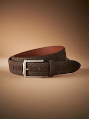 Neutral Signature Suede Textured Belt - Image 3 of 4