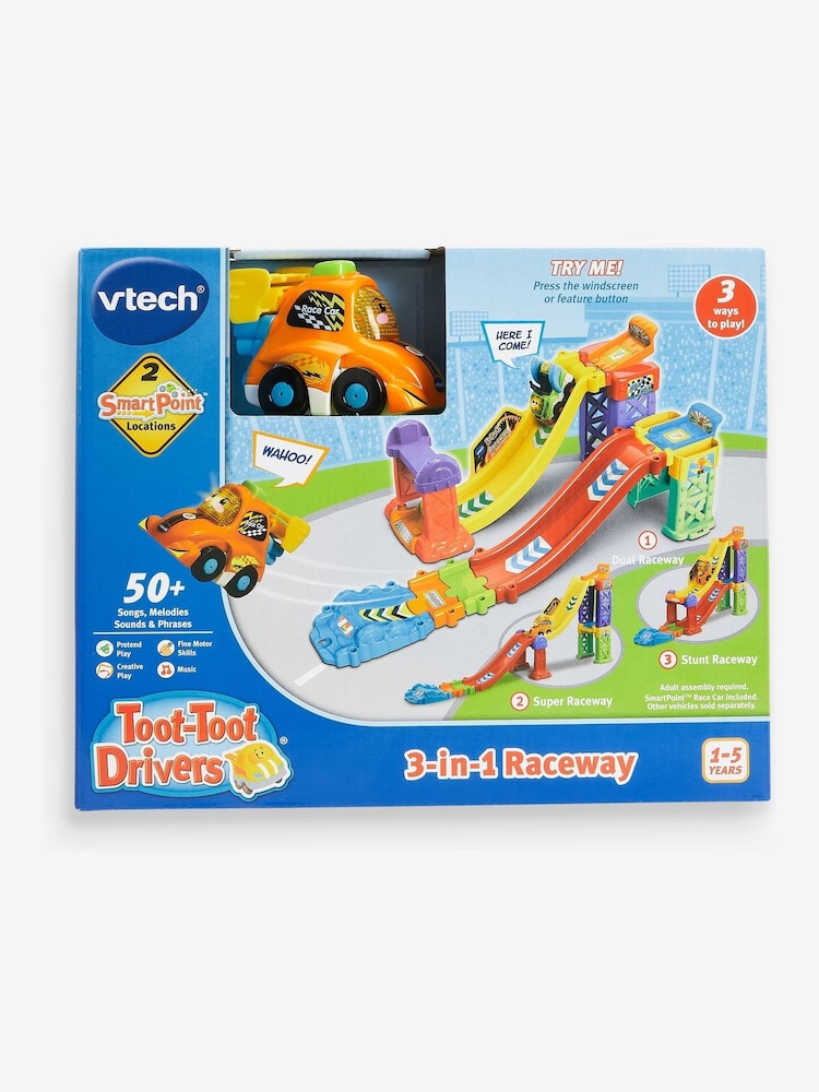 VTech Toot-Toot Drivers 3-In-1 Raceway 527503 - Image 1 of 4