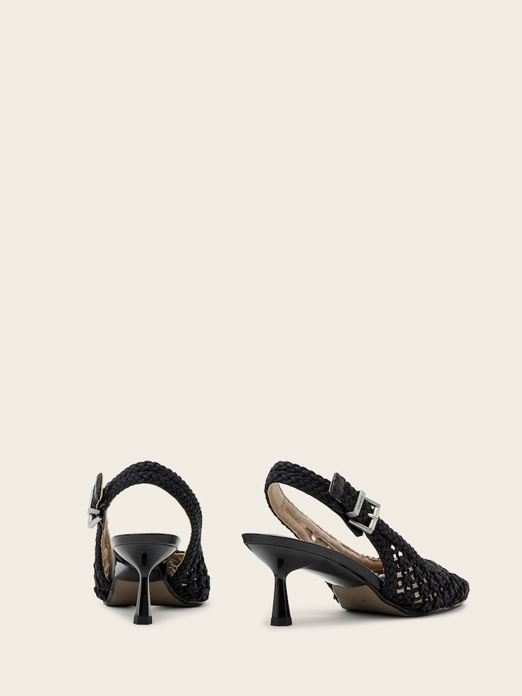 AllSaints Black Violet Slingbacks - Image 7 of 7 AllSaints Black Violet Slingbacks - Image 7 of 7