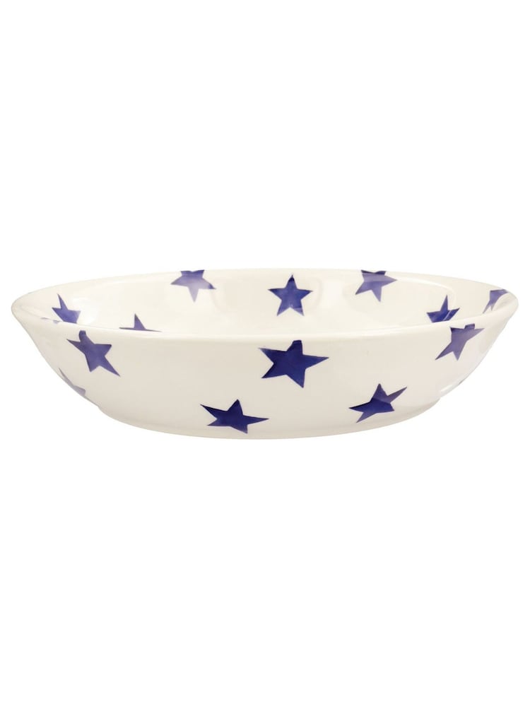 Emma Bridgewater Mittelgroße Pastaschüssel mit Sternendesign, Blau - Bild 2 von 4 Emma Bridgewater Mittelgroße Pastaschüssel mit Sternendesign, Blau - Bild 2 von 4