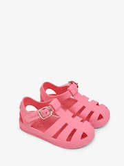 JoJo Maman Bébé Pink Jelly Sandals - Image 1 of 3