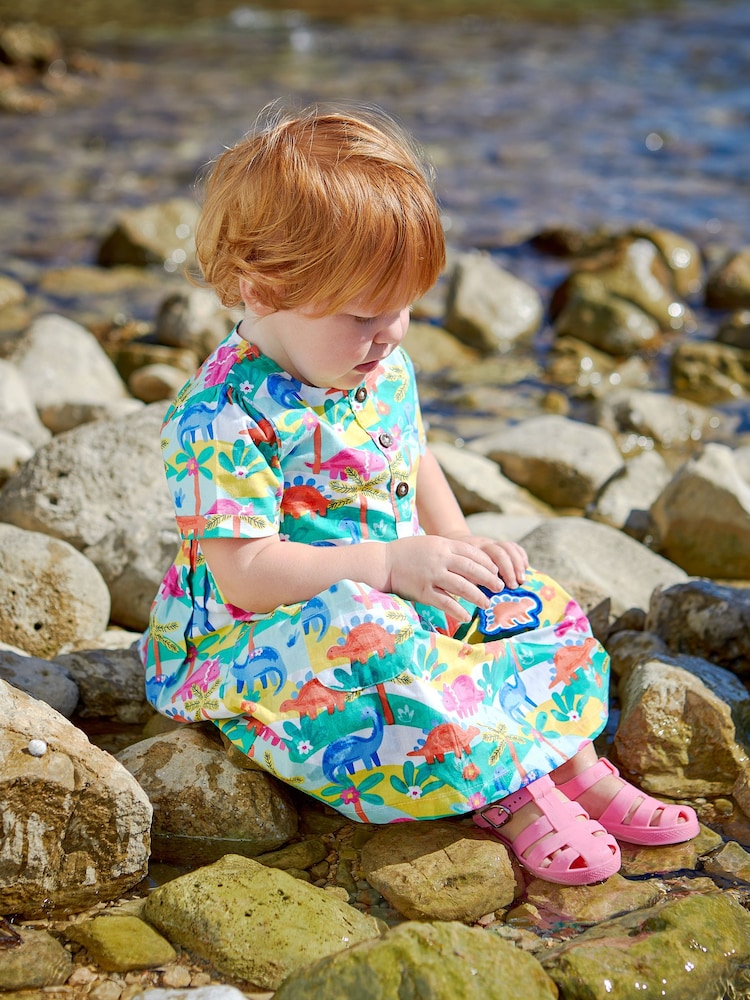 JoJo Maman Bébé Pink Jelly Sandals - Image 3 of 3