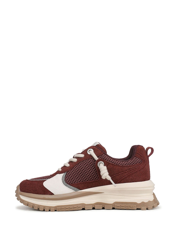 Blowfish Malibu Red Leotina Regular Fit Slip On Trainers - Image 2 of 7 Blowfish Malibu Red Leotina Regular Fit Slip On Trainers - Image 2 of 7