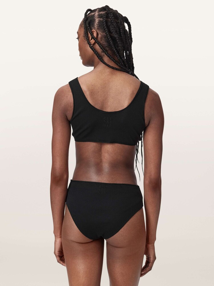 AllSaints Black Mylah Bralette - Image 2 of 6 AllSaints Black Mylah Bralette - Image 2 of 6