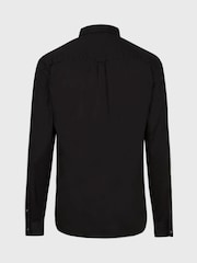 AllSaints Black Hawthorne Long Sleeved Shirt - Image 7 of 8