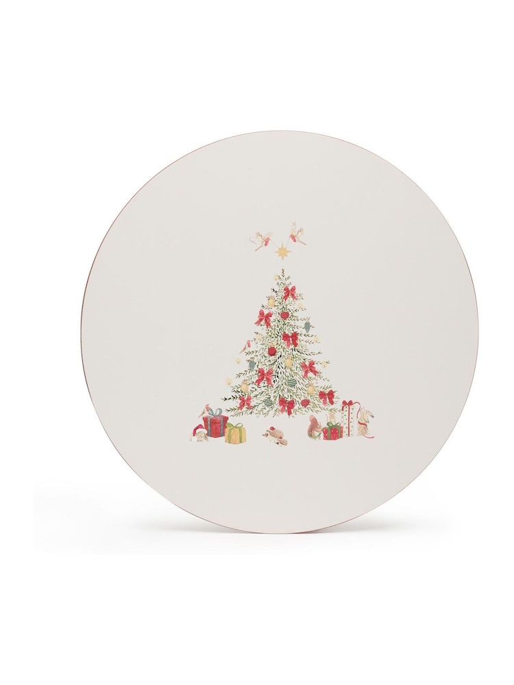Sophie Allport Set of 4 Neutral Stone Cosy Christmas Placemats - Image 3 of 3 Sophie Allport Set of 4 Neutral Stone Cosy Christmas Placemats - Image 3 of 3