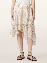 AllSaints White Manoy Skirt - Image 1 of 6