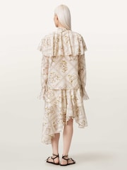 AllSaints White Manoy Skirt - Image 5 of 6