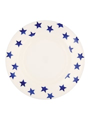 Emma Bridgewater Cream Blue Star Large Dinner Plate, 10.5 Inch - Image 2 of 3
