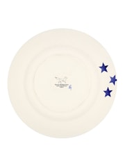 Emma Bridgewater Cream Blue Star Large Dinner Plate, 10.5 Inch - Image 3 of 3