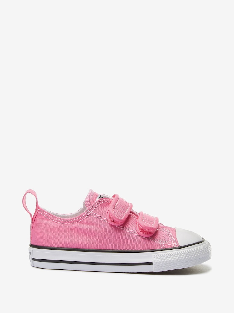 Converse Pink Chuck Taylor Infant Trainers - Image 1 of 5