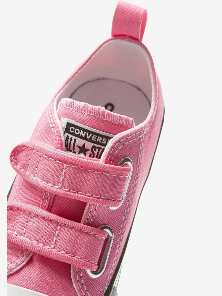 Converse Pink Chuck Taylor Infant Trainers - Image 5 of 5