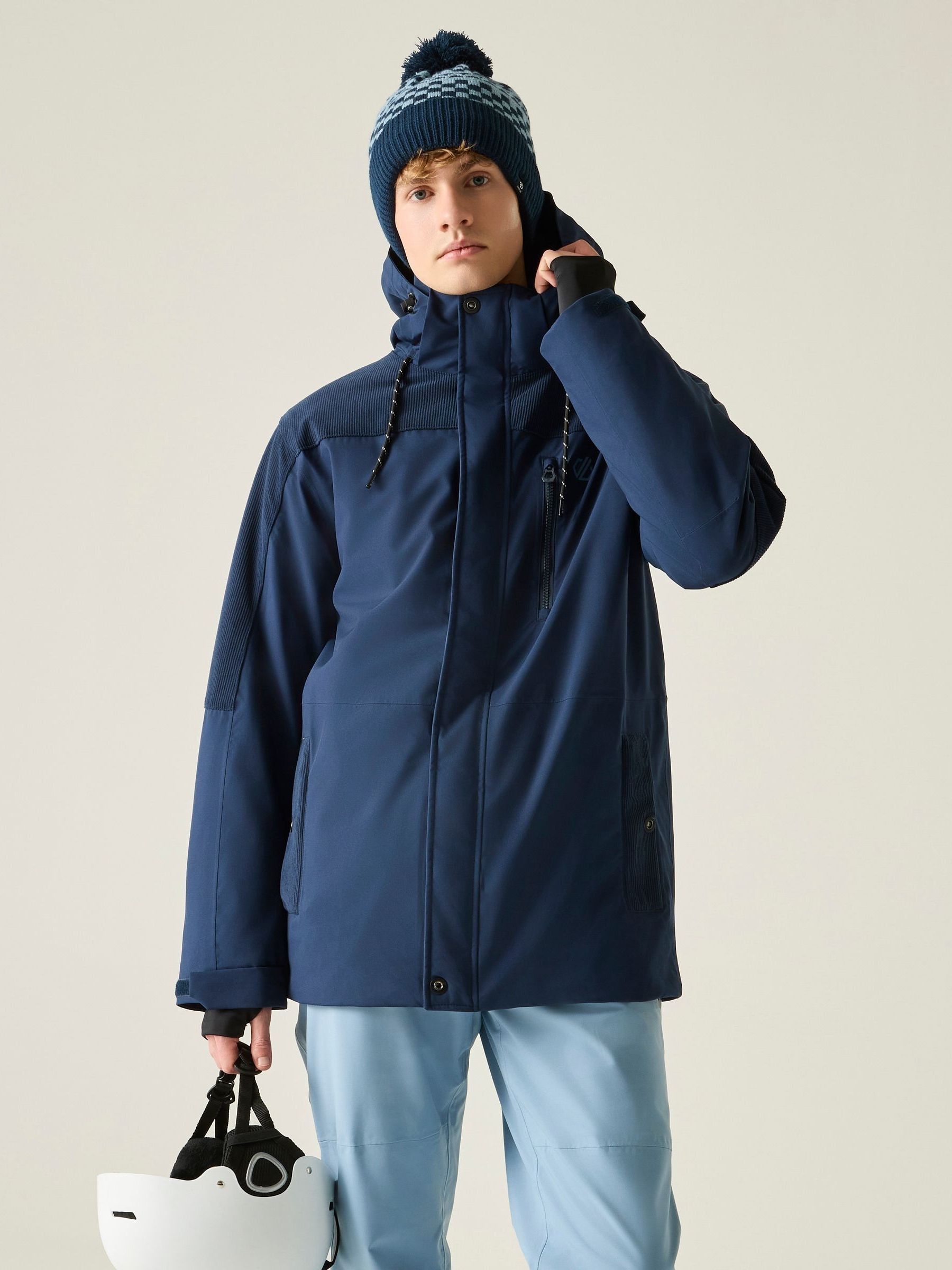 Dare 2B Men's Firn Insulated Waterproof Ski Jacket - Navy - XXXL - Image 5