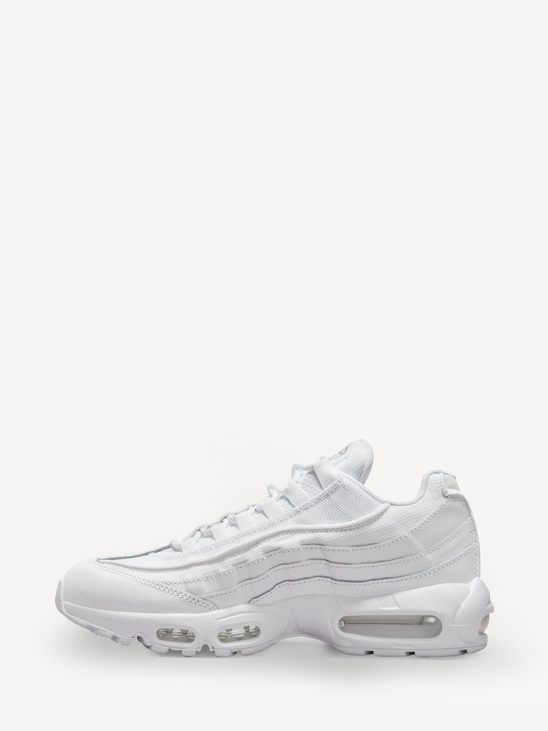 Nike air max 95 white junior clearance