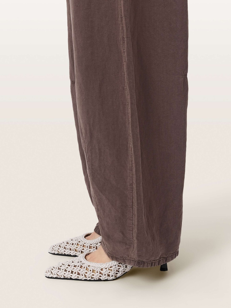 AllSaints White Violet Slingbacks - Image 2 of 7 AllSaints White Violet Slingbacks - Image 2 of 7