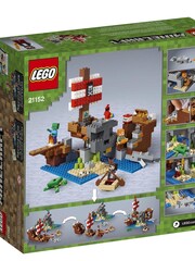 LEGO Minecraft Das Piratenschiff Abenteuer-Spielzeug 21152 - Bild 7 von 7