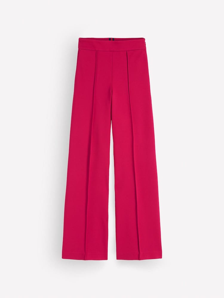 Boden Pink Straight Leg Ponte Trousers - Image 5 of 5 Boden Pink Straight Leg Ponte Trousers - Image 5 of 5
