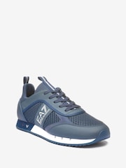 Emporio Armani EA7 Evolution Lace-Up Racer Trainers - Image 2 of 4