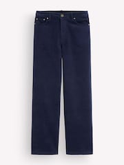 Boden Navy Blue High Rise Cord Column Jeans - Image 7 of 7