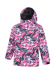 Set de chaqueta y pantalones de esquí estampados para niños de Mountain Warehouse - Imagen 3 de 12