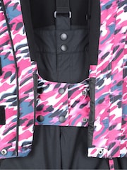 Set de chaqueta y pantalones de esquí estampados para niños de Mountain Warehouse - Imagen 9 de 12