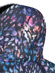 Mountain Warehouse Black Ranger Printed Kids Water Resistant Jacket - Image 4 of 5