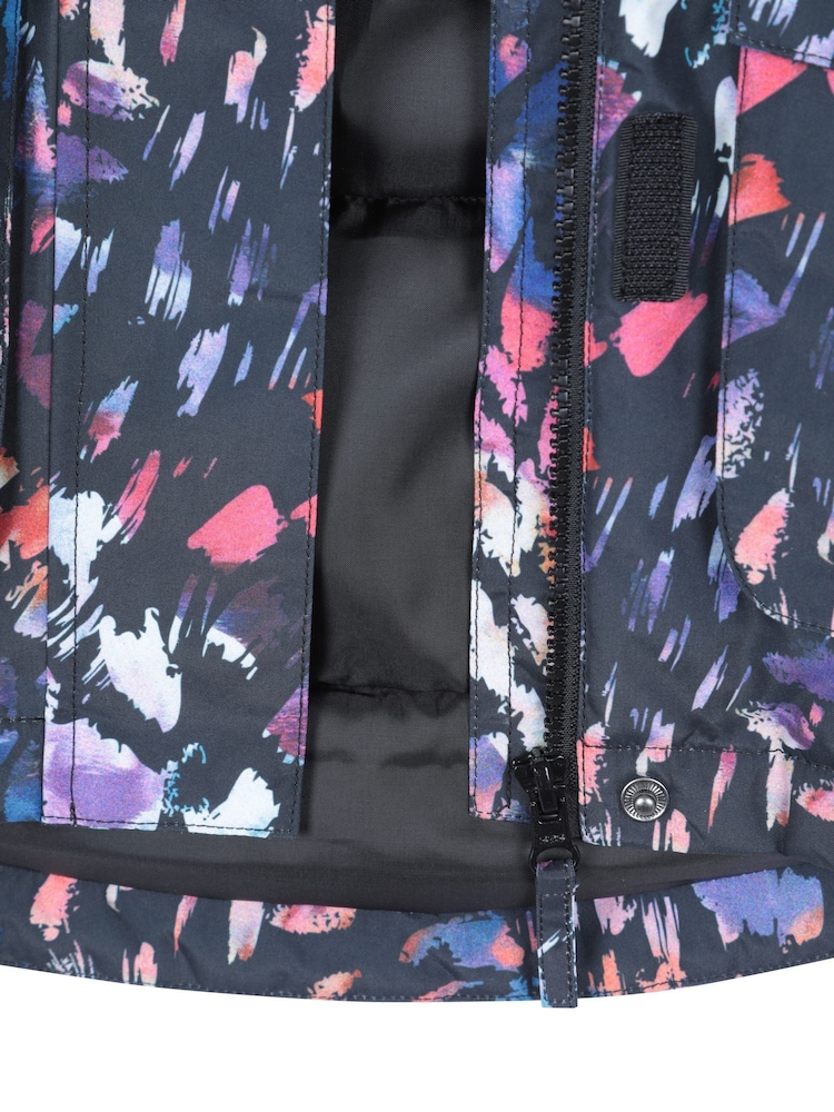 Mountain Warehouse Black Ranger Printed Kids Water Resistant Jacket - Image 5 of 5 Mountain Warehouse Black Ranger Printed Kids Water Resistant Jacket - Image 5 of 5