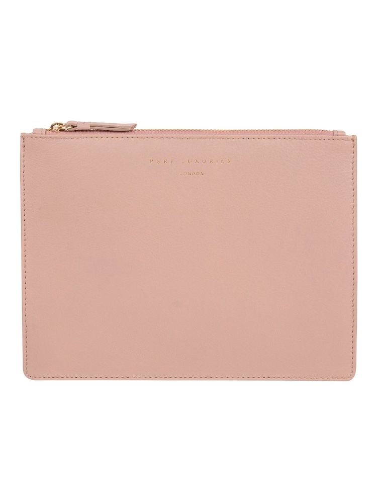 Pure Luxuries London Tadlow Leather Pouch - Image 1 of 6