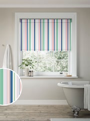 Blue Chindi Made to Measure Roller Blind - Image 1 of 6