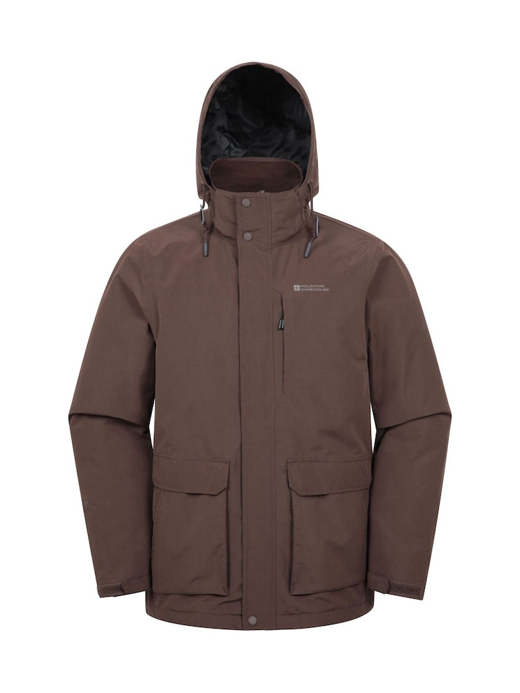 Mountain Warehouse Brown Ashburn Waterproof Light Padded Parka - Image 1 of 6 Mountain Warehouse Brown Ashburn Waterproof Light Padded Parka - Image 1 of 6