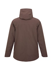 Mountain Warehouse Brown Ashburn Waterproof Light Padded Parka - Image 3 of 6
