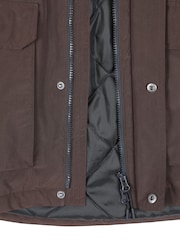 Mountain Warehouse Brown Ashburn Waterproof Light Padded Parka - Image 4 of 6