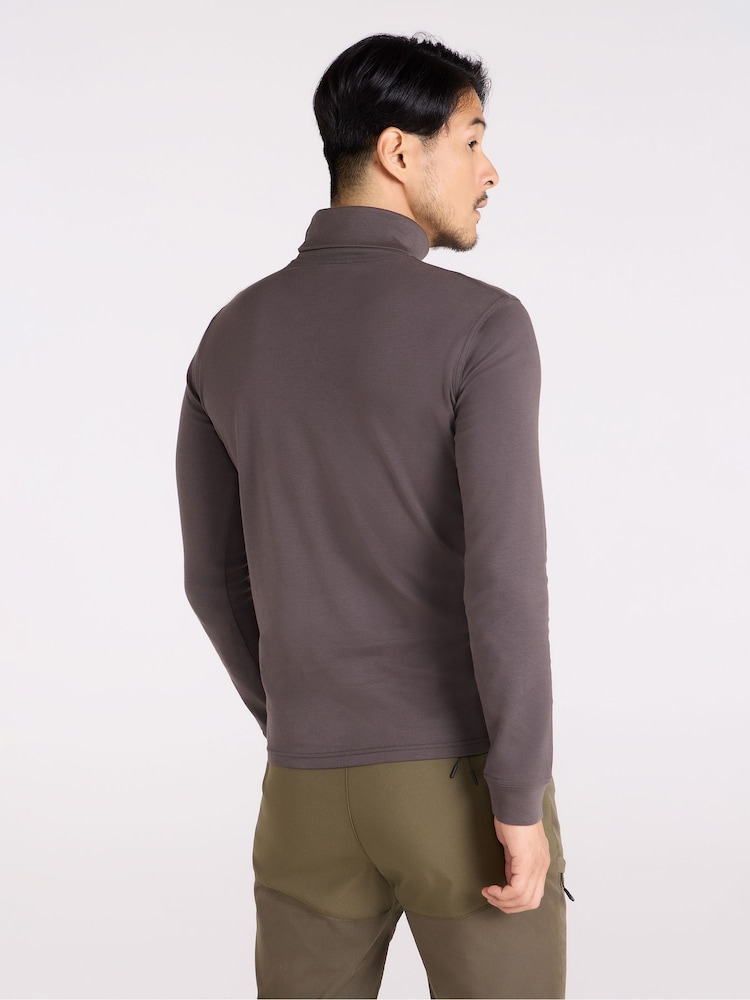 Mountain Warehouse Grey Meribel Cotton Thermal Top - Image 2 of 3