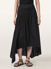 AllSaints Black Nuria Skirt - Image 1 of 7