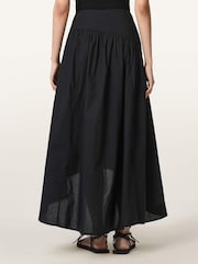 AllSaints Black Nuria Skirt - Image 4 of 7
