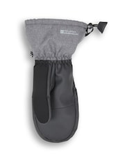 Mountain Warehouse Grey Lodge Waterproof Ski Mitten Gloves - Image 3 of 5