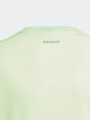lime - adidas T-shirt Essentiel 3 Rayure 100% Coton - Image 4 of 5