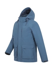 Mountain Warehouse Blue Ashburn Waterproof Light Padded Parka - Image 3 of 6