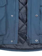 Mountain Warehouse Blue Ashburn Waterproof Light Padded Parka - Image 4 of 6