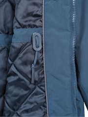 Mountain Warehouse Blue Ashburn Waterproof Light Padded Parka - Image 5 of 6
