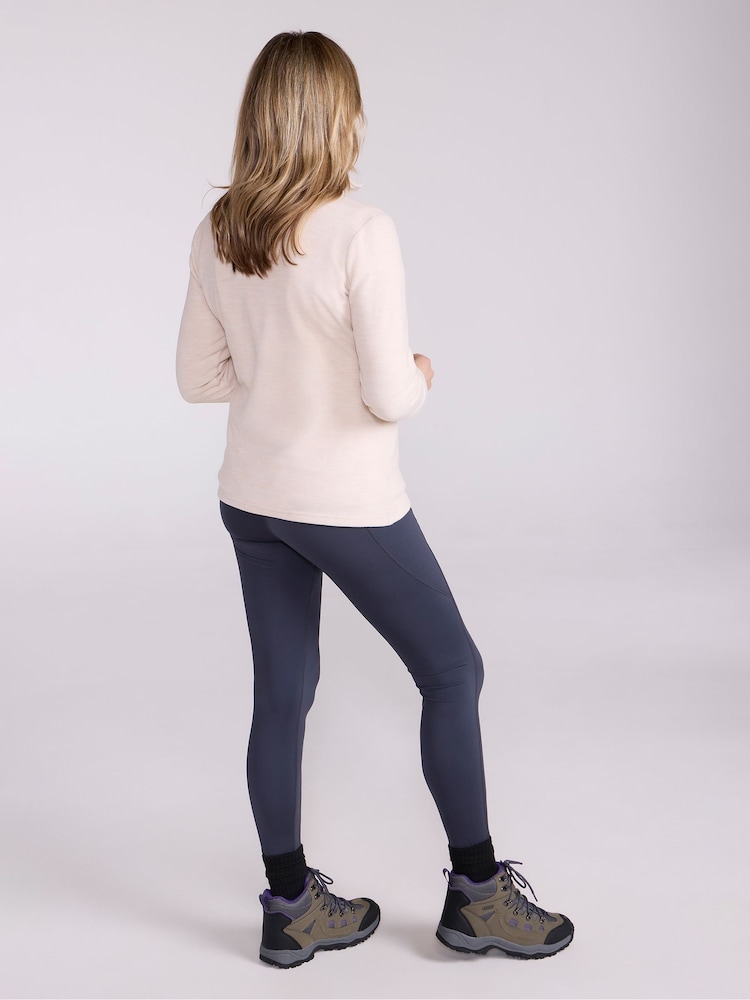 Mountain Warehouse Cream Snowdon Melange Fleece - Image 2 of 9