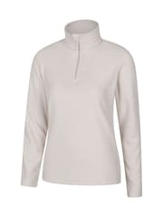Mountain Warehouse Cream Snowdon Melange Fleece - Image 9 of 9